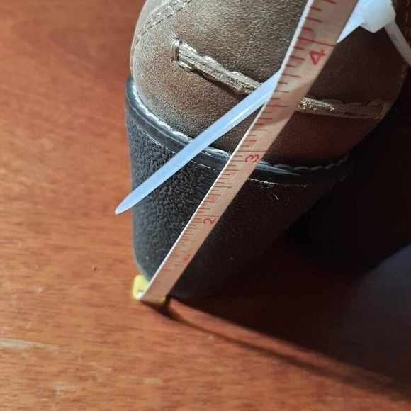 NEW ! Sperry Women Boots Lace Up Wedge Leather Brown Size 9 - Picture 6 of 6